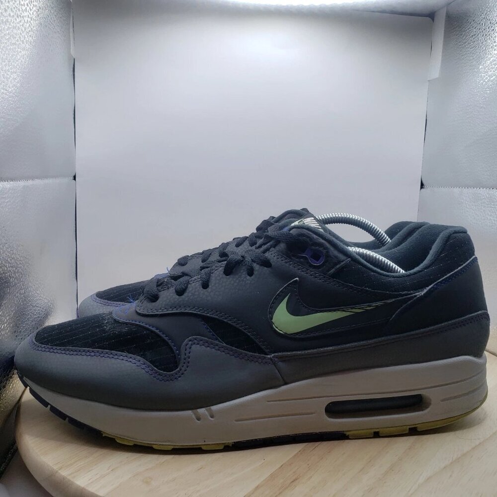 RARE🔥 Nike Air Max 1 Future‎ Swoosh Pack Cloak Sz 12 CT1624-001 Men's Shoes